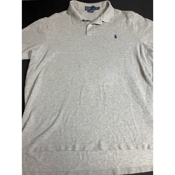 Polo by Ralph Lauren Gray Polo Size XXL Men's - Picture 3 of 9